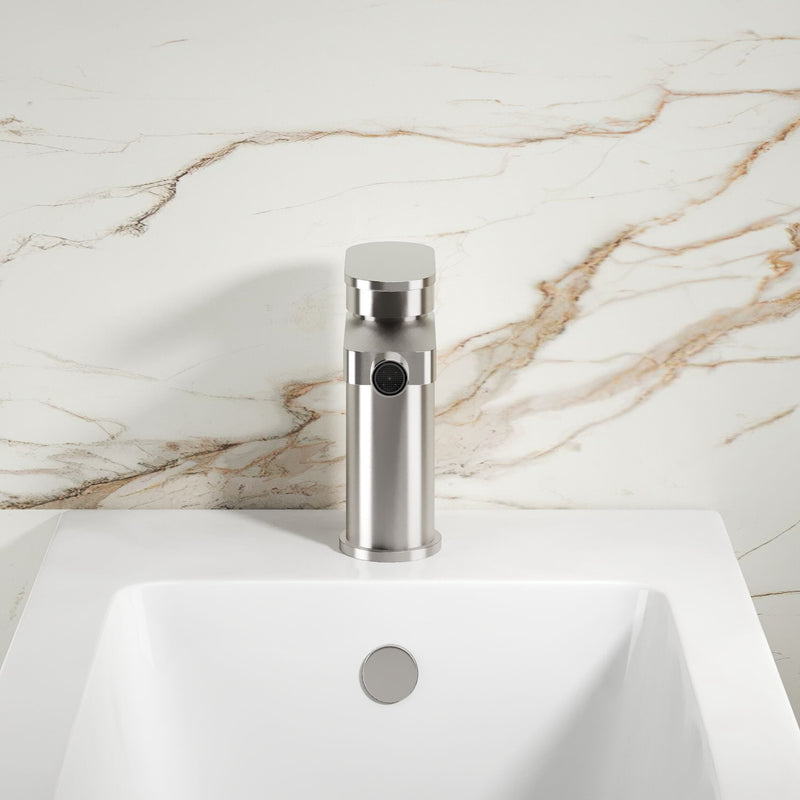 Nuie Binsey Mono Bidet Mixer With Pop Up Waste Chrome lifestyle image