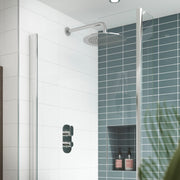 Nuie Binsey Twin Thermostatic Shower Valve Chrome lifestyle image