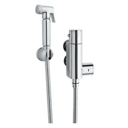 Nuie Chrome Thermostatic Bar Shower Valve and Douche Spray Kit — BW002