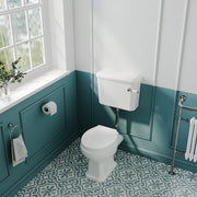 Nuie Carlton traditional low level toilet lifestyle view
