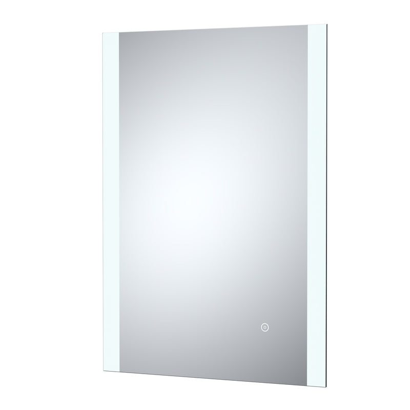Nuie Castor 500x700mm silver ambient LED touch sensor mirror