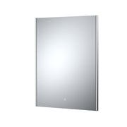 Nuie Cepheus 600x800mm silver ambient LED touch sensor mirror