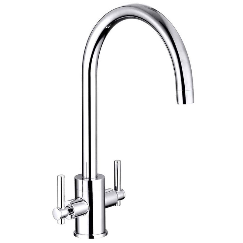 Nuie Charnel Two Handle Kitchen Mixer Tap Chrome (KCR305DL)