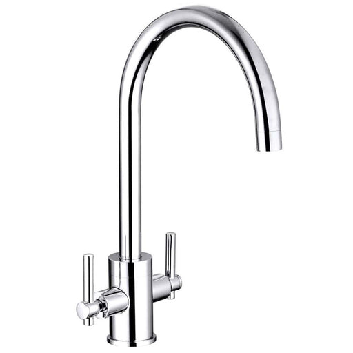 Nuie Charnel Two Handle Kitchen Mixer Tap Chrome (KCR305DL)