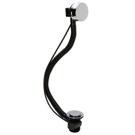 Nuie Chrome Economy Pop-Up Bath Waste with Overflow (EA318)