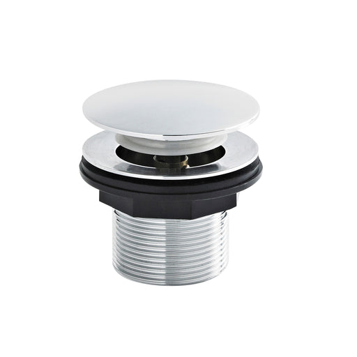 Nuie Chrome Push Button Bath Waste (No Overflow) (E324)