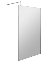Nuie Chrome Wetroom Screen 1000mm 1950mm