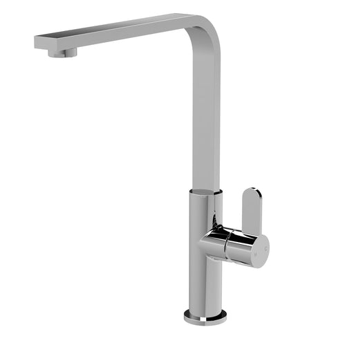 Nuie Churni Square Kitchen Mixer Tap Single Lever in Chrome (KCH305SL)