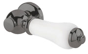 Nuie Cistern Lever Handle Brushed Pewter (E760)