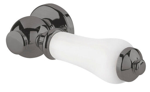 Nuie Cistern Lever Handle Brushed Pewter (E760)