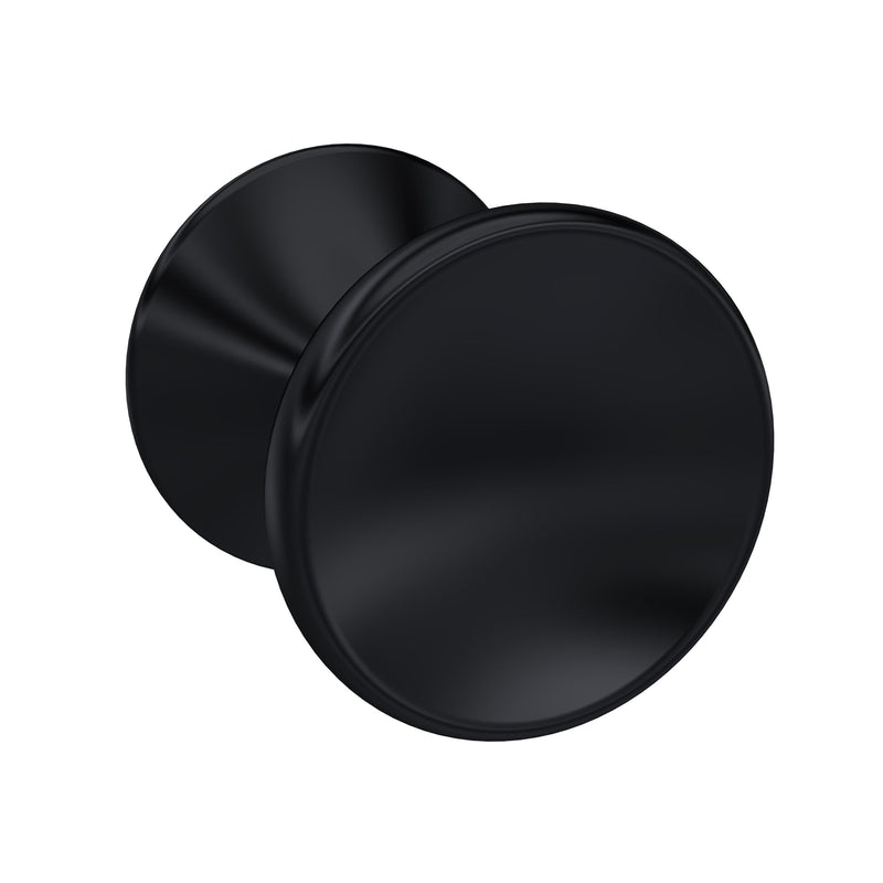 Nuie Classique Round Cabinet Knob in Matt Black