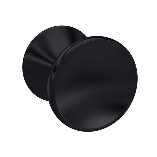 Nuie Classique Round Cabinet Knob in Matt Black