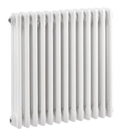 Nuie Colosseum White 600 x 605mm horizontal column radiator