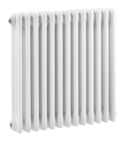 Nuie Colosseum White 600 x 605mm horizontal column radiator