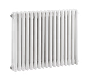 Nuie Colosseum White 600 x 777mm horizontal column radiator