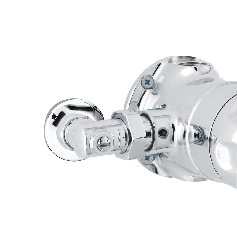 Nuie Commercial Isolation Elbows for Shower Valves Chrome (TMVSQELB)