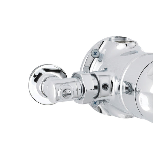 Nuie Commercial Isolation Elbows for Shower Valves Chrome (TMVSQELB)