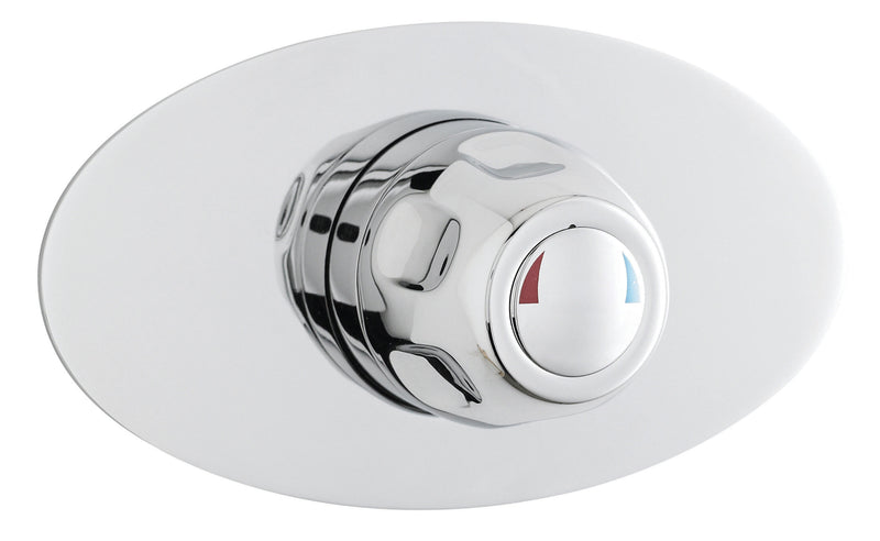Nuie Commercial Thermostatic Shower Valve Chrome (VSQ3)