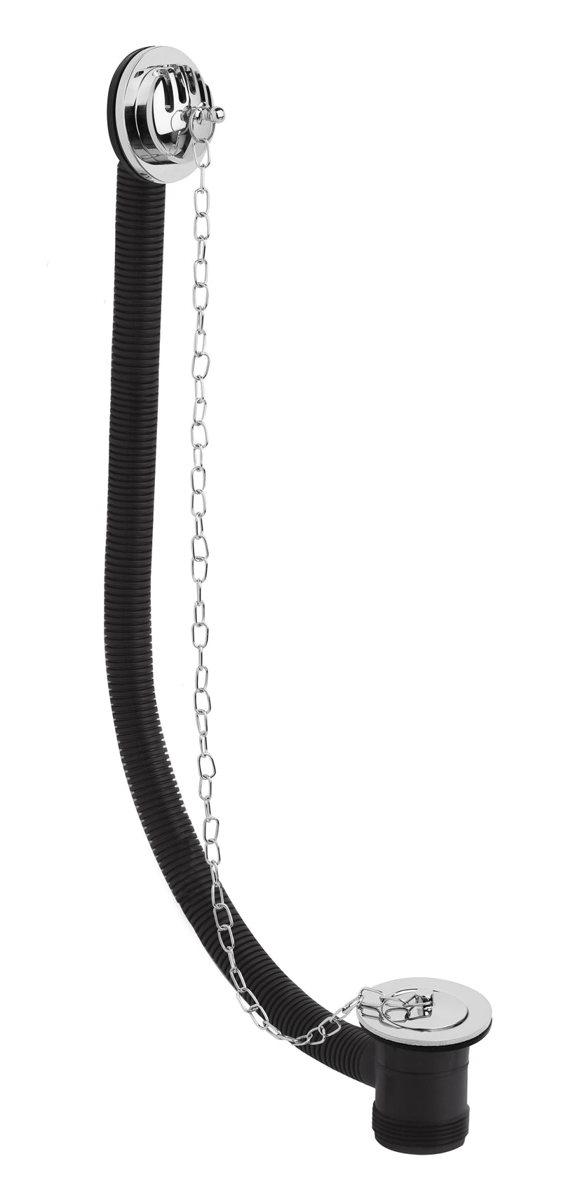 Nuie Concealed Plug & Chain Bath Waste Chrome (EA384)