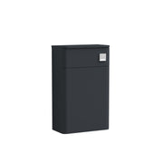 Nuie Core 500mm floor standing WC unit in Soft Black