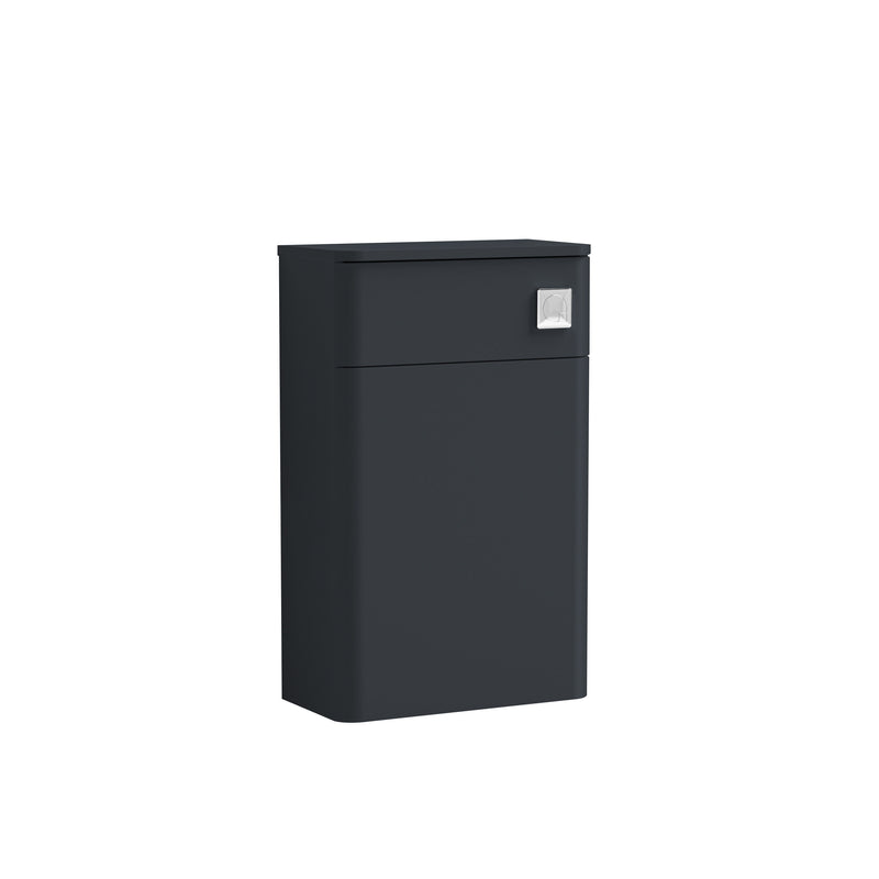 Nuie Core 500mm floor standing WC unit in Soft Black