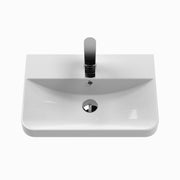 Nuie Core 500mm wall hung vanity unit in Gloss White - additional view