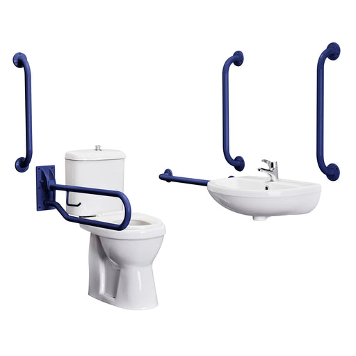 Nuie Doc M Comfort Height Toilet Pack Blue (DOCMP002)