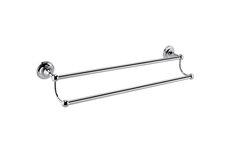 Nuie Double Towel Rail Chrome (LH307)