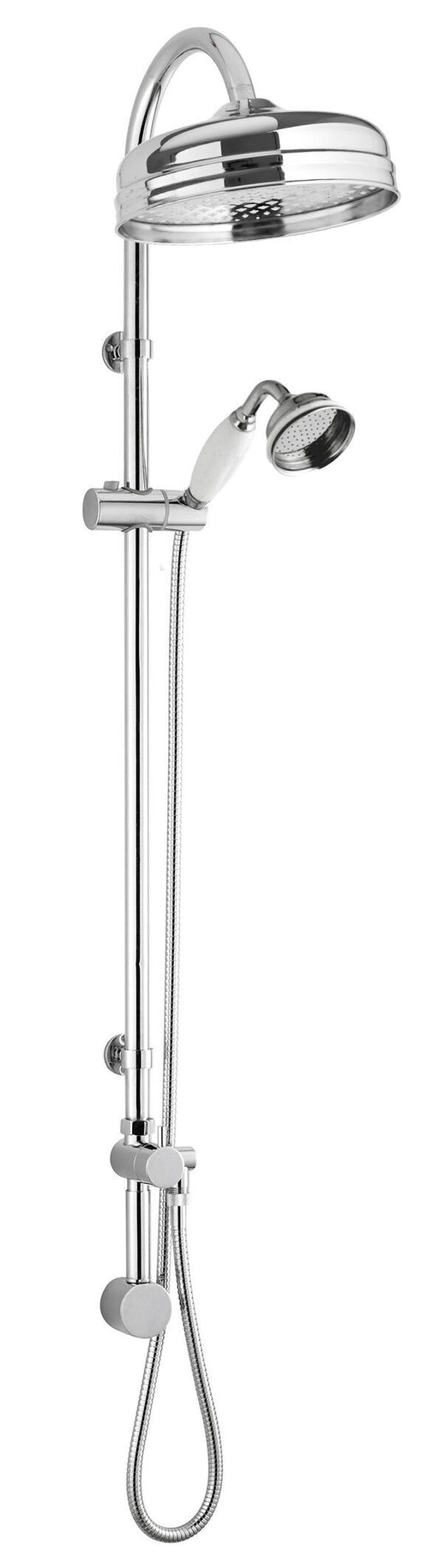 Nuie Dual Rigid Riser Kit Chrome (A3238)