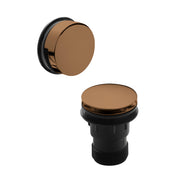 Nuie Easyclean Push Button Bath Waste - Brushed Bronze (E1527)