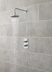 Nuie Edwardian Chrome Twin Thermostatic Concealed Shower Valve lifestyle image