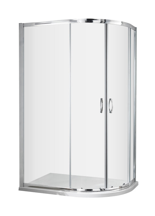 Nuie Ella Offset Quadrant Shower Enclosure 1000 x 800mm - Chrome