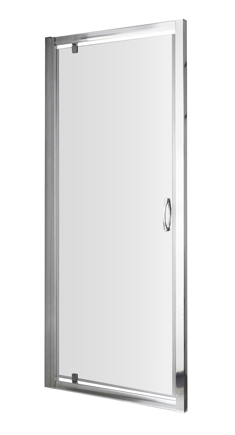 Nuie Ella Pivot Shower Door 800mm - Chrome