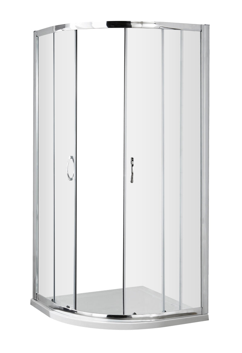 Nuie Ella Quadrant Shower Enclosure 800mm - Chrome