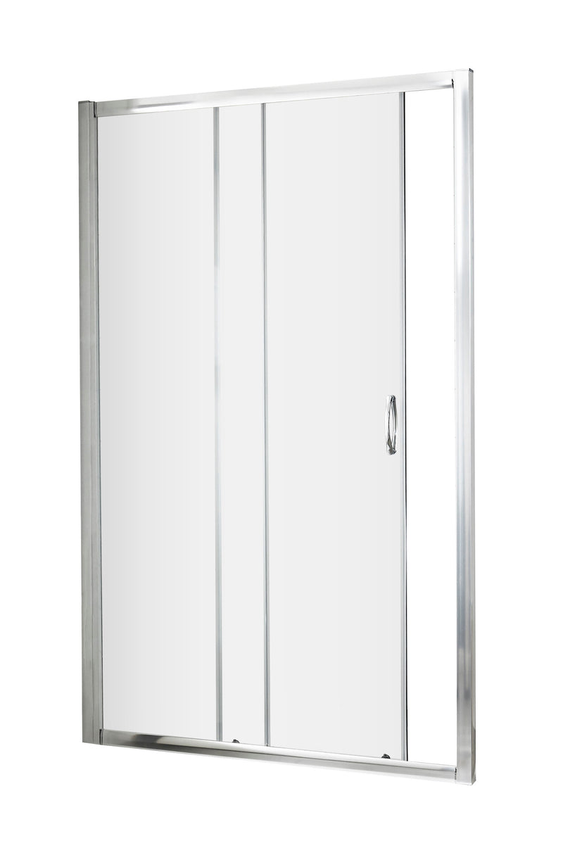 Nuie Ella Sliding Shower Door 1000mm - Chrome