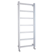 Nuie Eton Chrome 1200 x 450mm horizontal heated towel rail