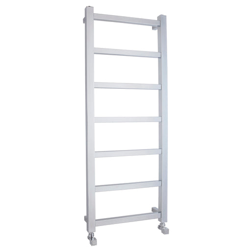 Nuie Eton Chrome 1200 x 450mm horizontal heated towel rail