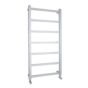 Nuie Eton Chrome 1200 x 600mm horizontal heated towel rail