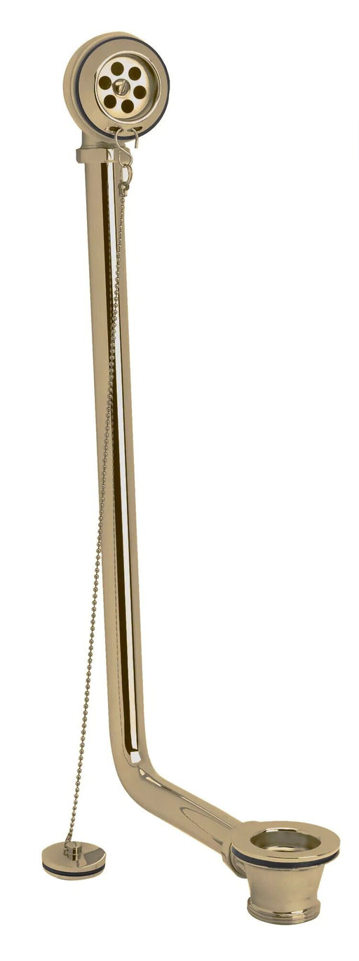 Nuie Exposed Retainer Bath Waste in Brushed Brass (EA881)