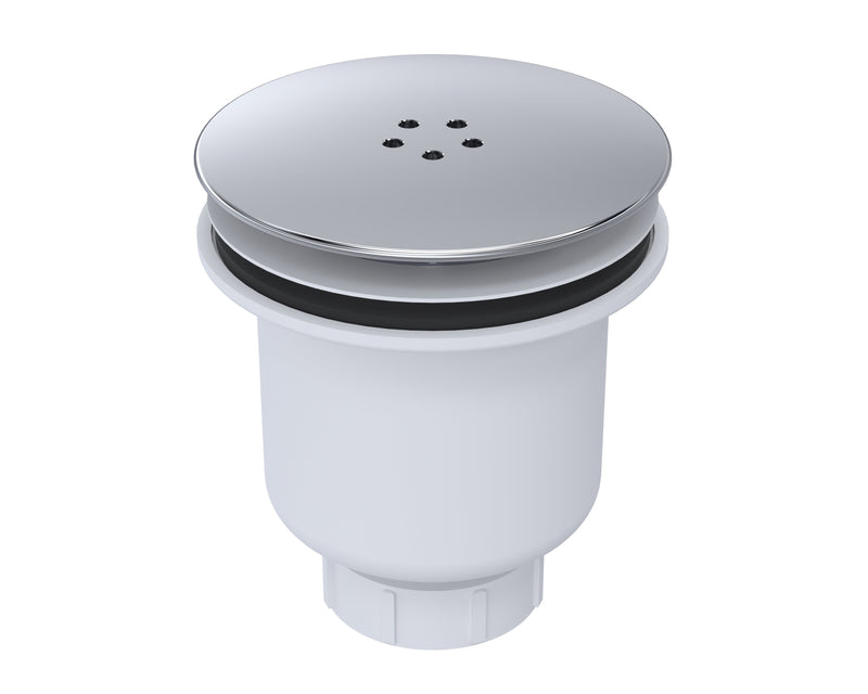 Nuie Fast Flow Shower Tray Waste in Chrome (SWB001)