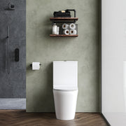 Nuie Fenton close coupled toilet shown in a contemporary bathroom setting