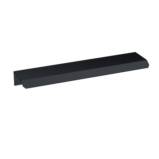 Nuie Finger Pull Furniture Handles (All Sizes) in 150mm Black (H224)