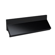 Nuie Finger Pull Furniture Handles (All Sizes) in 160mm Black (H207)