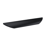 Nuie Finger Pull Furniture Handles (All Sizes) in 160mm Black (H209)
