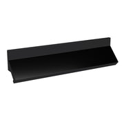 Nuie Finger Pull Furniture Handles (All Sizes) in 224mm Black (H208)