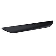 Nuie Finger Pull Furniture Handles (All Sizes) in 224mm Black (H210)