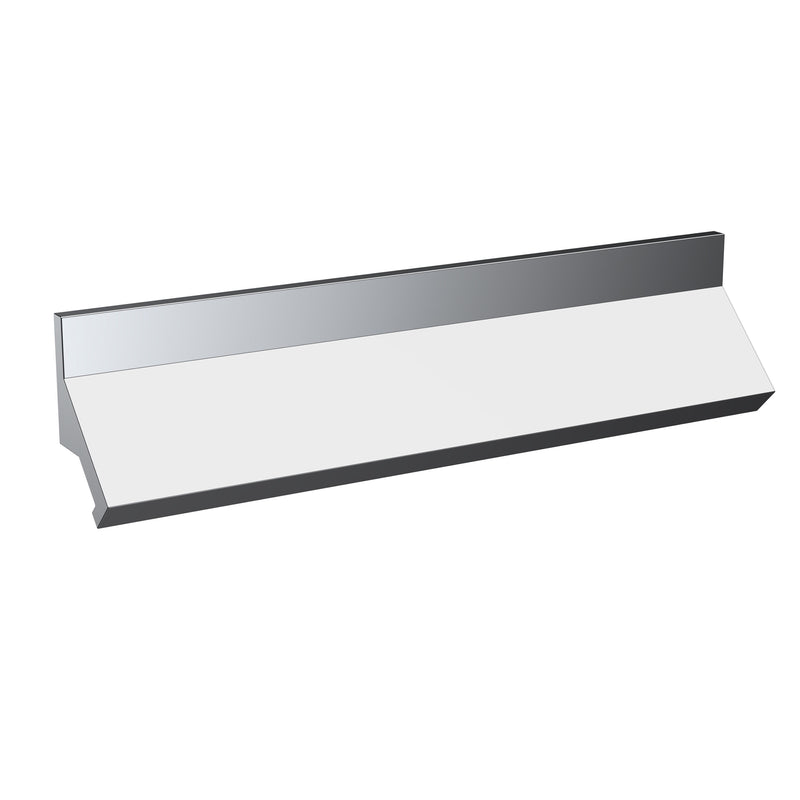 Nuie Finger Pull Furniture Handles (All Sizes) in 224mm Chrome (H108)