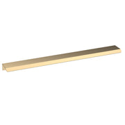 Nuie Finger Pull Furniture Handles (All Sizes) in 300mm Brushed Brass (H325)