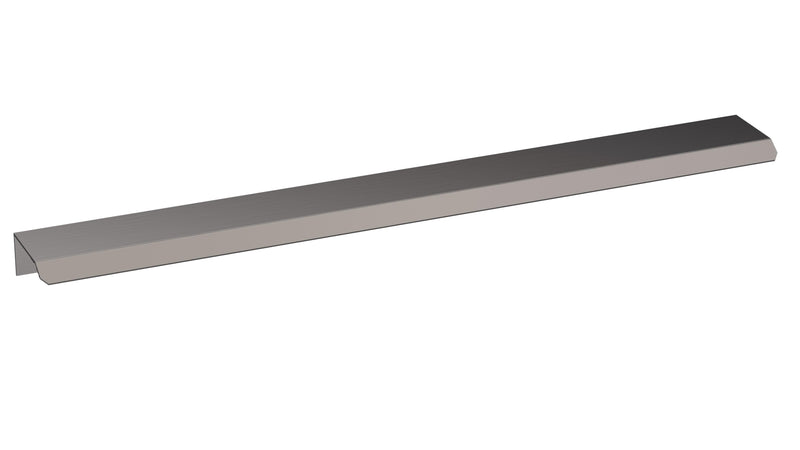 Nuie Finger Pull Furniture Handles (All Sizes) in 300mm Brushed Pewter (H725)