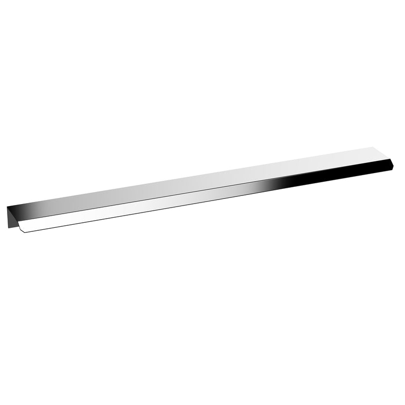 Nuie Finger Pull Furniture Handles (All Sizes) in 300mm Chrome (H125)